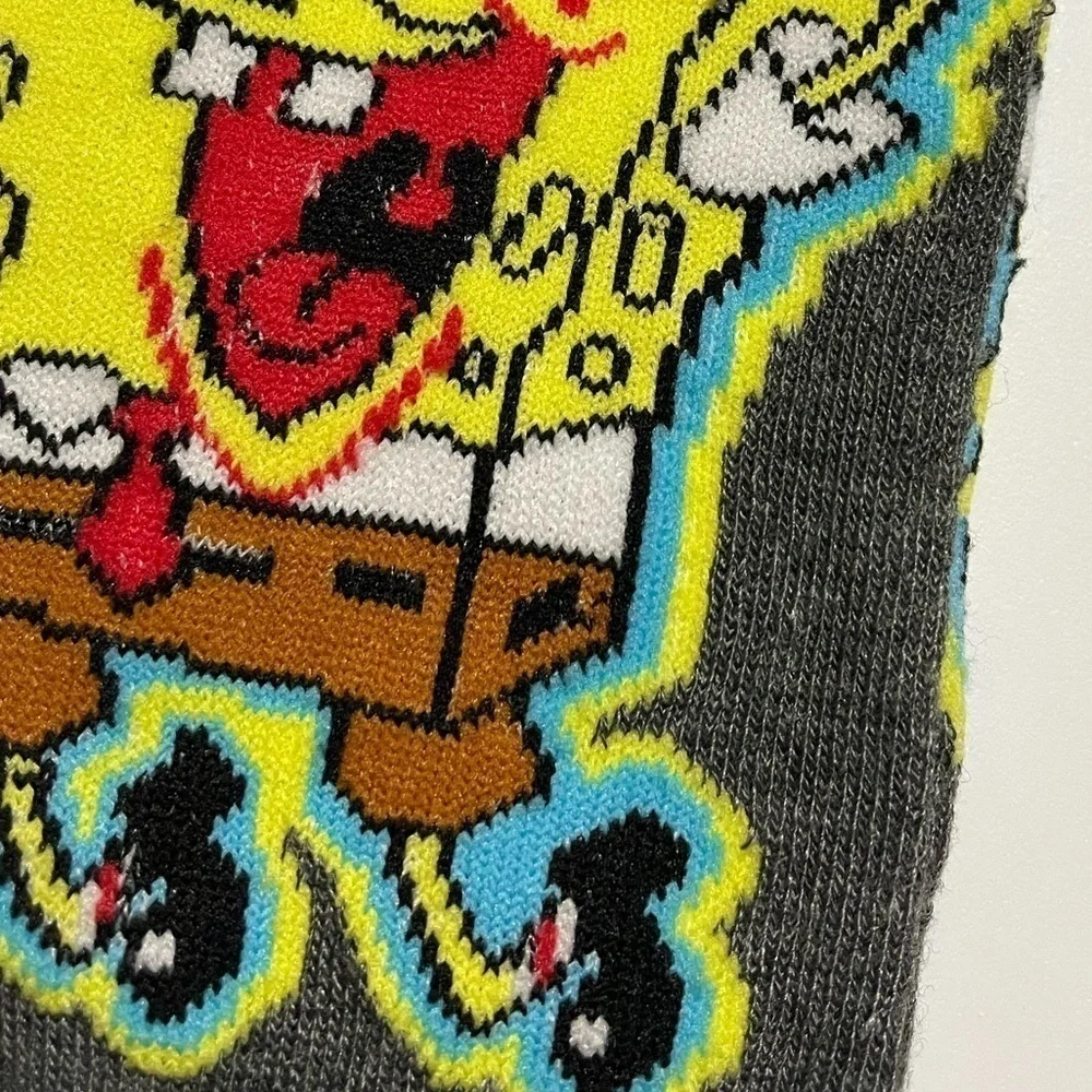 SPONGEBOB SQUAREPANTS Men's 2 PAIR OF SOCKS With PATRICK